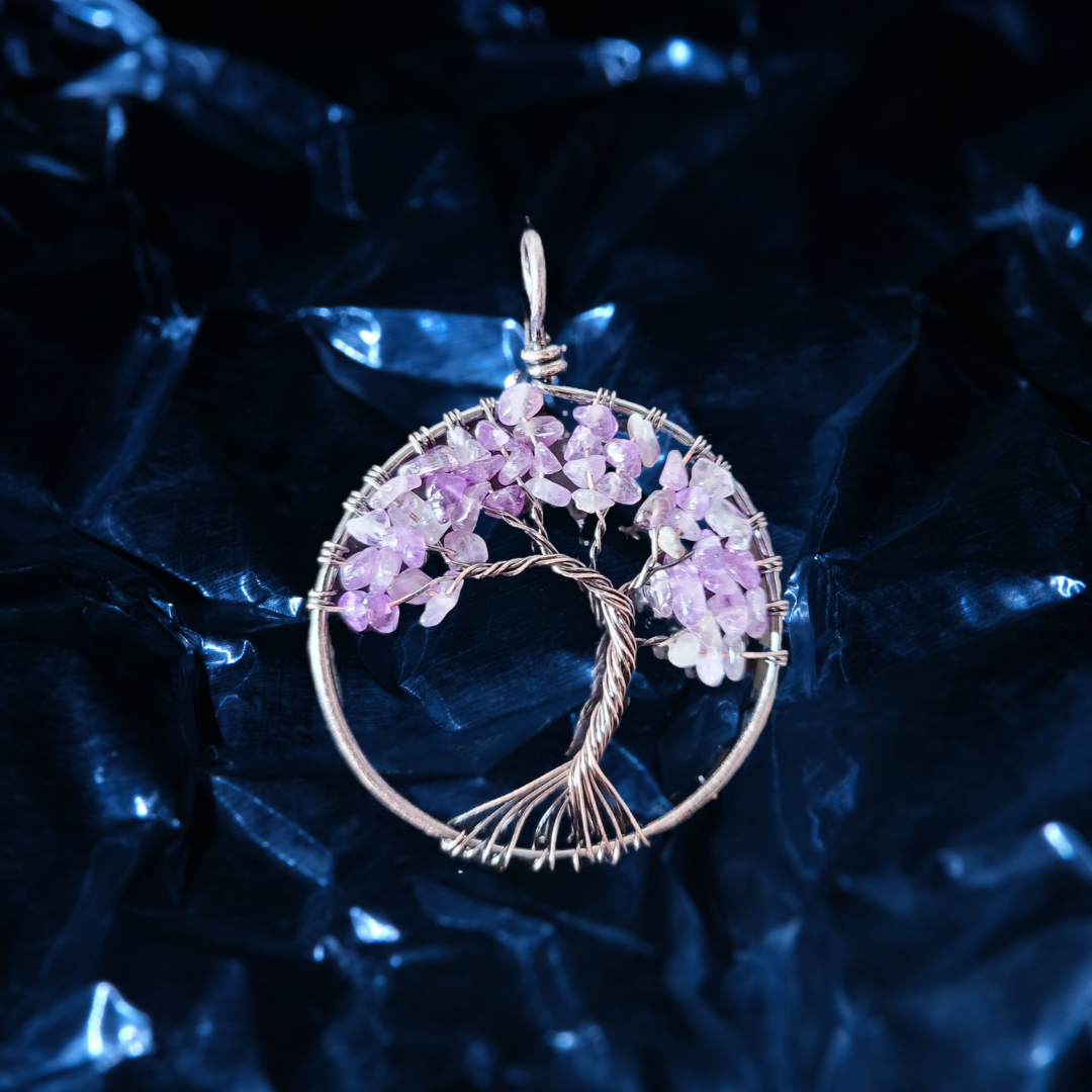 7 Chakra Tree of Life  Pendant