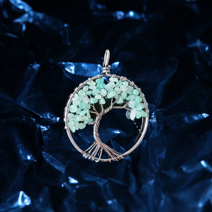 7 Chakra Tree of Life  Pendant