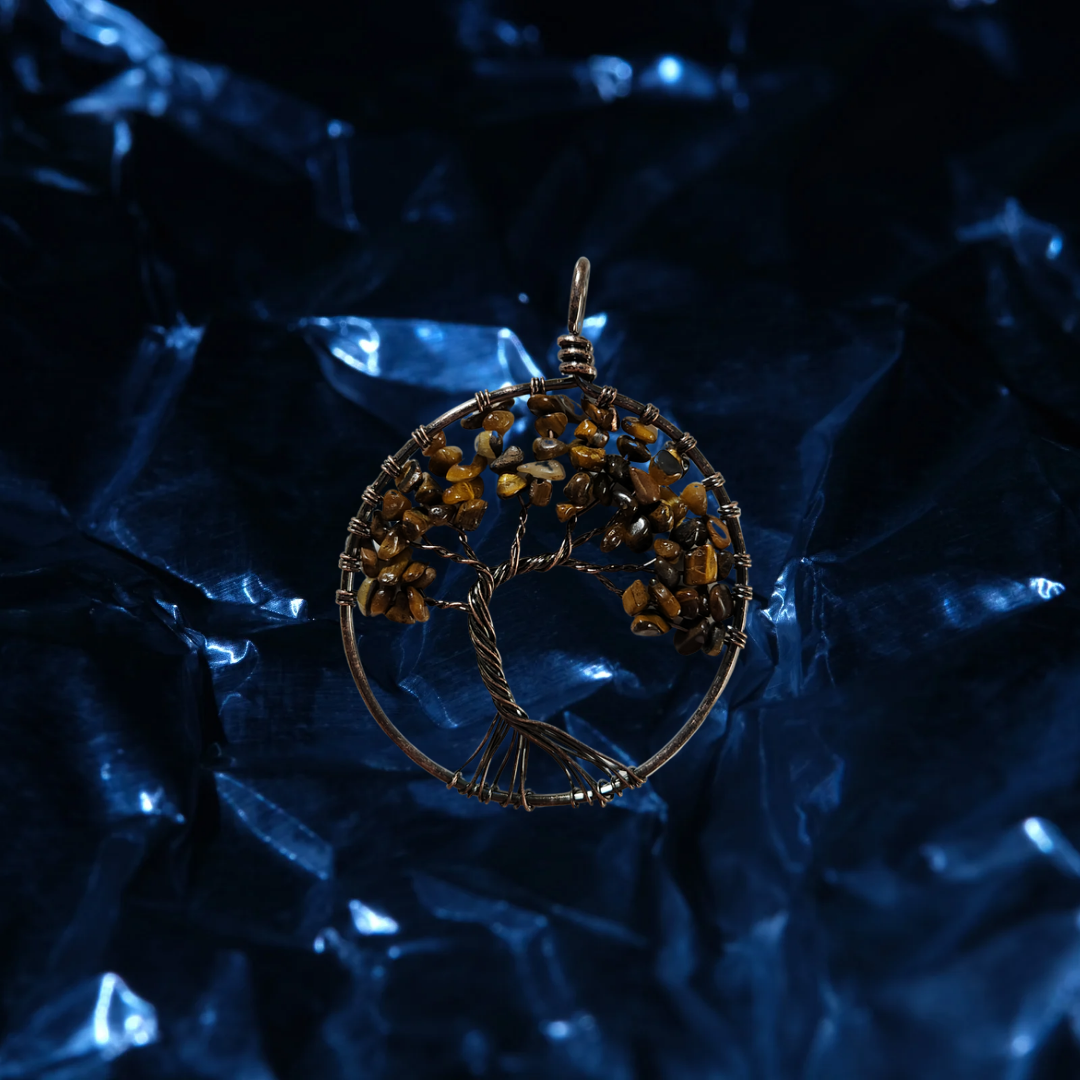 7 Chakra Tree of Life  Pendant